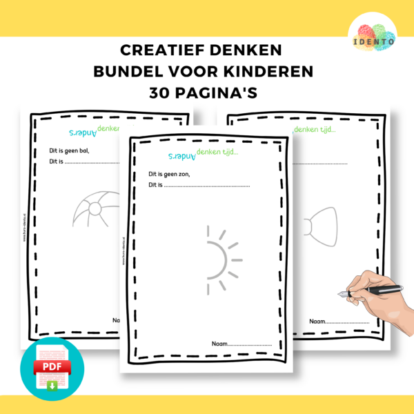 Out of the box denken voor kinderen | Werkbladen Bundel